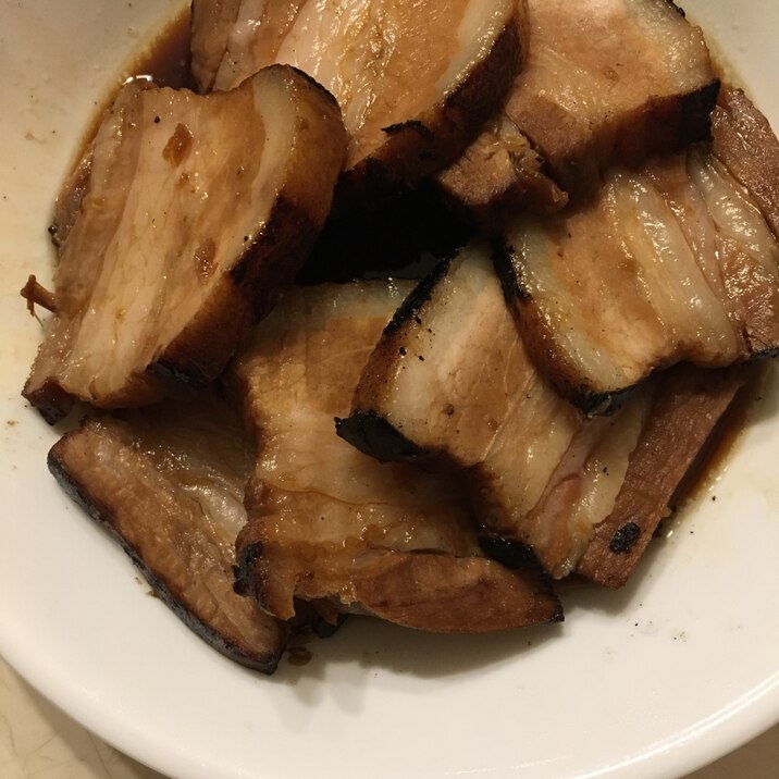 豚バラ肉のチャーシュー